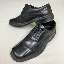 Nun Bush NXXT Black Leather Mens Lace Up Shoes UK SIZE 9.5 M