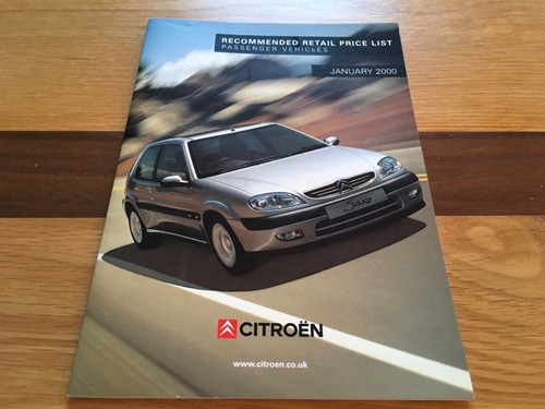 Citroen passenger car range - passenger,