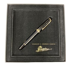 MONTBLANC Fountain Pen Black Chopin CD included K14 Nib Meisterstuck HT1631650