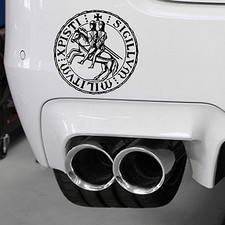 Knights Templar  Car Sticker