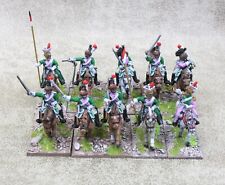 28mm Napoleonic FRENCH HEAVY CAVALRY x10 Well Painted Front Rank 22548