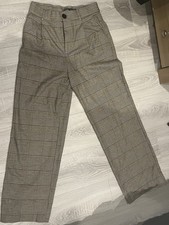 ZARA Women’s Brown Plaid