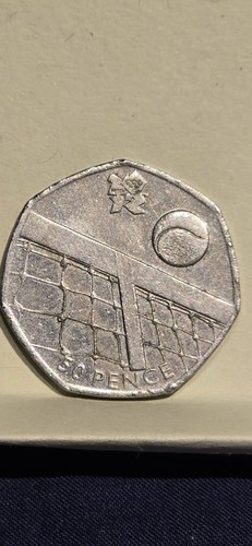 2011 tennis olympic 50p fifty - tennis,