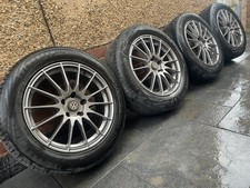4 X Fox 18” Alloy Wheels And