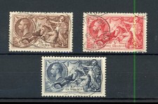GB  1934 re engraved seahorses very fine used. CDS