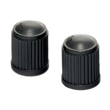 Valve Caps Set of 2 black