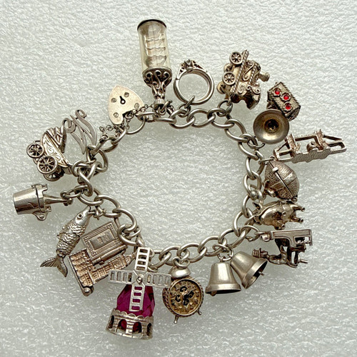 Sterling silver charm - sterling,