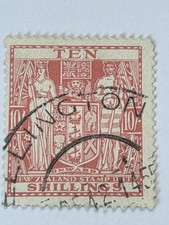 New Zealand 1931 10/-Arms