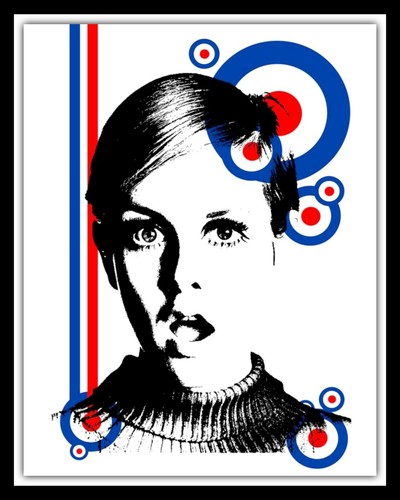 Twiggy vespa lambretta - lambretta, scooter