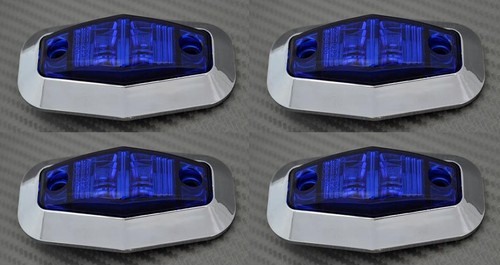 12v led side blue - 4, x