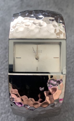 Hammered effect watch - hammered,