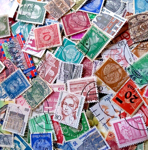 German stamps germany - german,