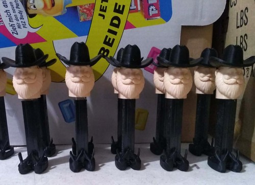 Black bart cowboy make - black, make-a-pez