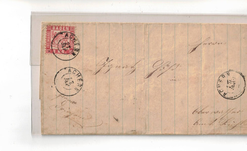 Baden germany mailed - baden, #27,