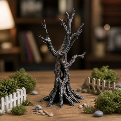 Old dead tree ornament - tree,