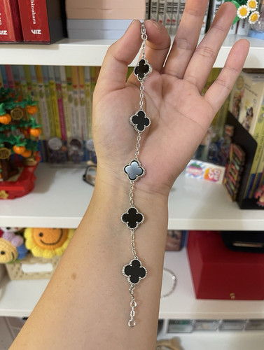 Silver tone black - tone,