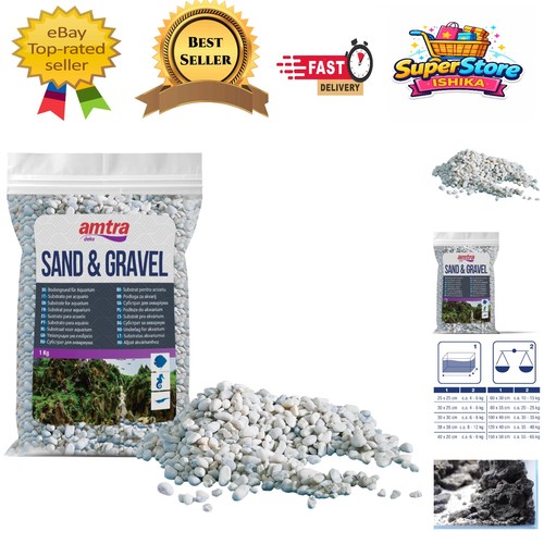 1kg aquarium gravel - 1kg,