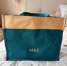 NEW M&S SHOPPING BAG - GREEN