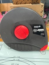 Fisco builder/surveyor tape measure 30m/100ft Great Used Condition