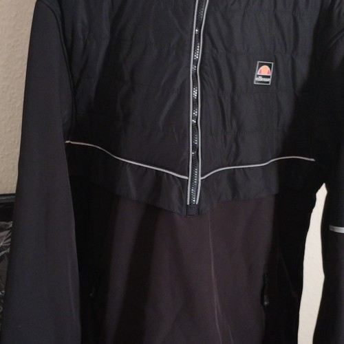 Ellesse men black half zip - ellesse,