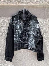 Hand-Painted Denim Jacket – One of a Kind Artwear Inspired by Peter Paul Rubens