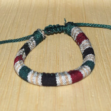 Boho Ethnic Multicolour Round String Cord Braided Woven Friendship Bracelet