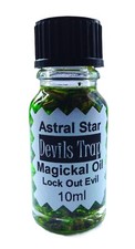 Devil's Trap Magickal Oil Lock Out Evil & Negativity Ritual Anointing Oil