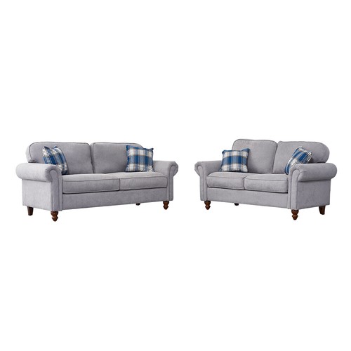 Seater linen fabric sofa - 3,