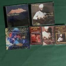Kiranpal Singh Santoor Maestro  Cds X3  & 3 Cassettes New