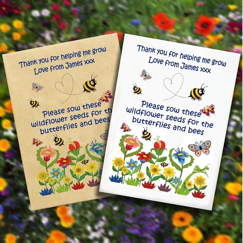 Personalised printed thank - 5,