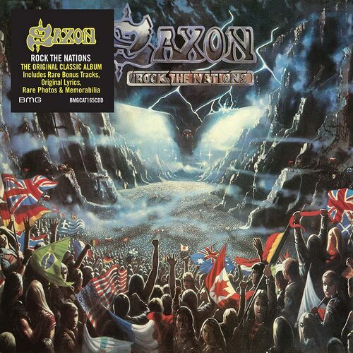 Saxon rock the nations cd - saxon,