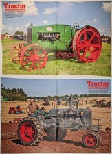 Pair Of Tractor & Heritage Wall Posters, Allis Chalmers U, 1921 British Wallis