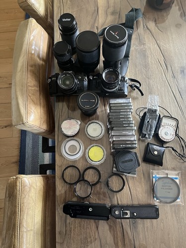 Canon cameras 6 - 2, lenses
