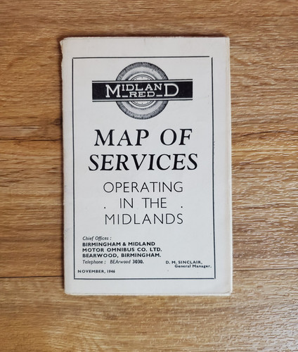 Vintage midland red bus - vintage,