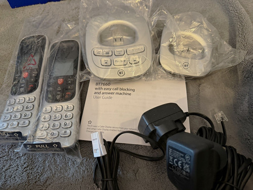 Bt7660 dect cordless phone - bt7660,