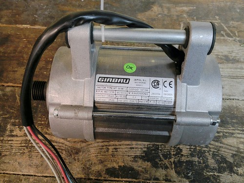Motor girbau 341396 used - motor,, girbau,
