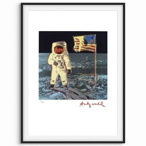 Andy warhol signed moonwalk - andy,