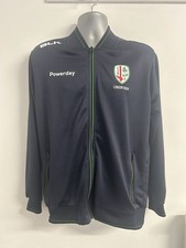 BLK London Irish Player Issue Full Zip Training Jacket-Medium- BNWT