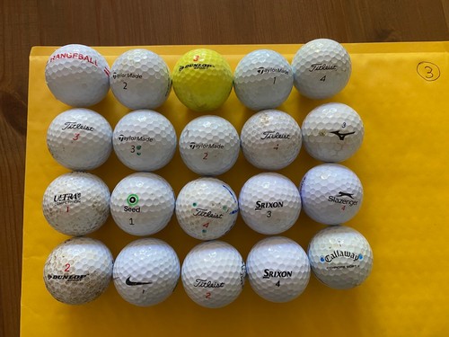 Used golf balls - x,