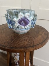 An Unusual Italian Planter Made By Inarco. In The Brutalist Style. Lovely Colour