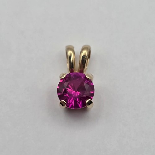 14k yellow gold round - 14k,