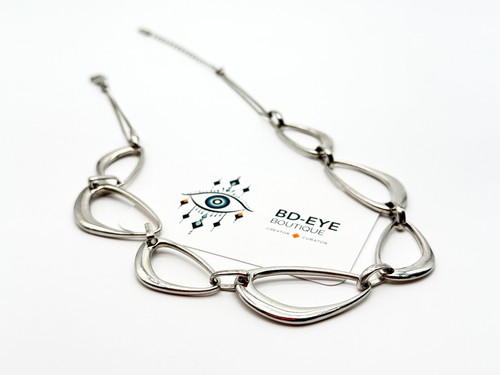 Next silver tone abstract - silver,