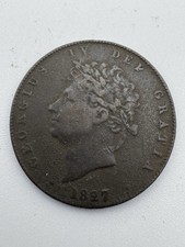 1827 George IV British Copper