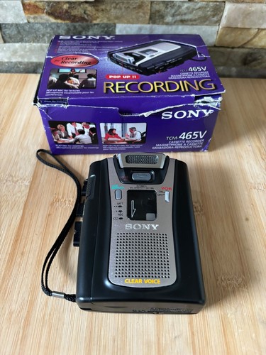 Sony tcm 465v voice recorder - tcm-465v,