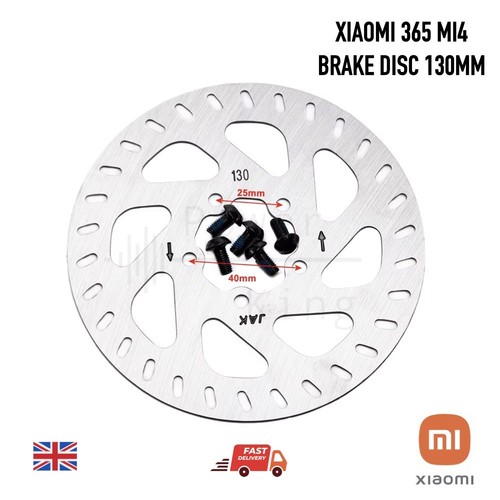 130mm brake disc - with, screws