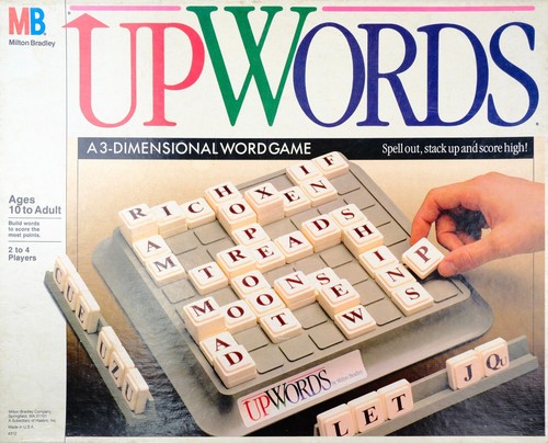 Milton bradley upwords - milton,