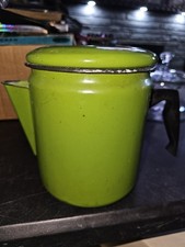 Vintage Green Enamelware