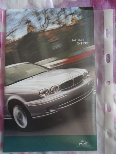 Jaguar type range brochure - x,