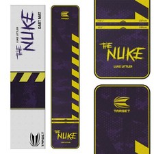 TARGET Darts Luke Littler Dart Mat, The Nuke Non Slip Darts Mat with Oche