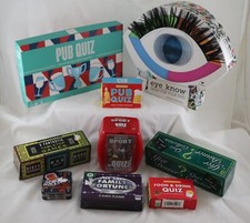 Job lot mixed board & card games